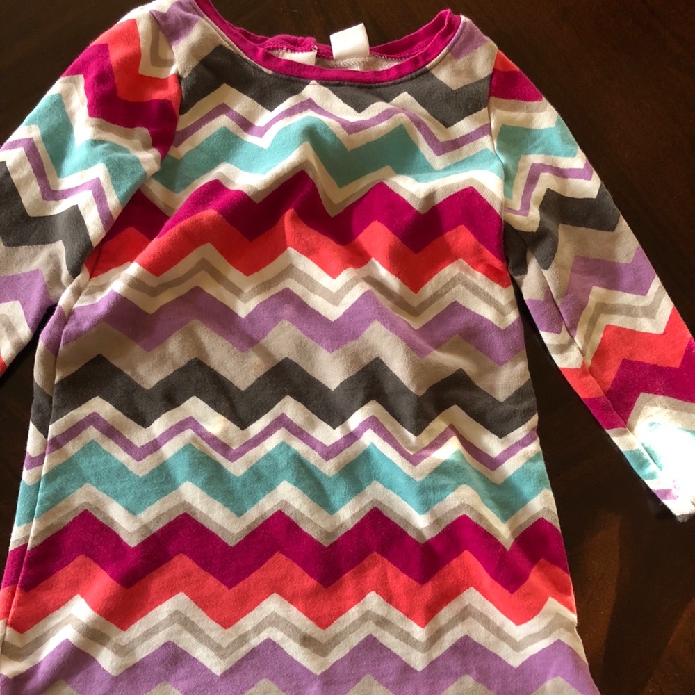 Gymboree fun zigzag print dress